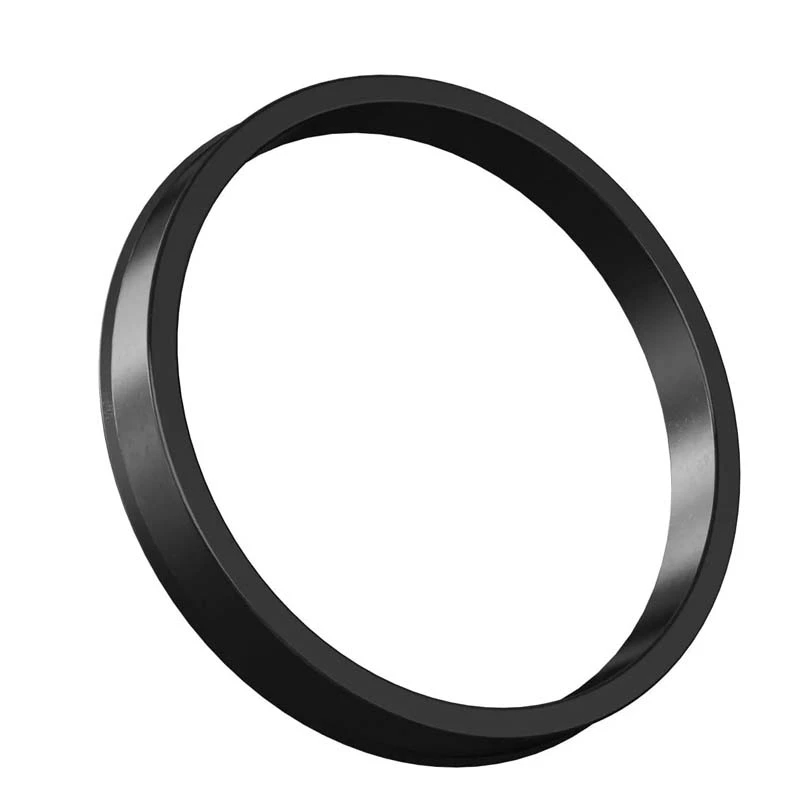 ブラックのアルミニウム合金ハブセンターリングは、ホイールのフィット感、安全性、走行性能を向上させる究極のソリューションです